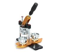 Máquina giratoria for insignias, máquina con cabezal móvil, for fabricar, molde for de fabricación personalizada, equipo bricolaje, conjunto, fabricantes ，Kit de manualidades(37MM)