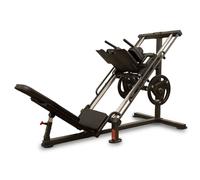 Máquina Hack Squat / Leg Press 45º BH Fitness: para trabajar cuádriceps, isquiotibiales y glúteos de forma fácil y confortable para la espalda
