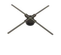 Máquina holográfica 2000x720 720 LED de la Fan Publicidad 3D 4 Hojas y Ajustable del Holograma WiFi Juego