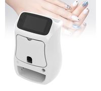 MáQuina Impresora De UñAs Con Control TáCtil, Mini Impresora Para UñAs Con Pantalla Led, Equipo PortáTil Para Pintar UñAs