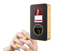 MáQuina Impresora De UñAs Con Pantalla De 10,1 Pulgadas Con Altavoz, DiseñOs Personalizados, Reconocimiento Preciso, MáQuina De Arte De UñAs Diy Controlada Por AplicacióN