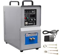 Máquina Industrial De Calentamiento Por Inducción De Alta Frecuencia 30-100KHz 15KW, Horno Para Fundir, Soldar Y Calentar Metales, Multifunción Con Calentamiento En Tres Etapas