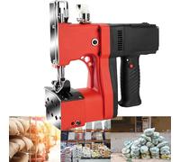 Máquina industrial de cierre de bolsas, sellador de costura manual, 190 W de alta velocidad, 2600 puntadas/minuto para proyectos textiles para el hogar, portátil y eficiente