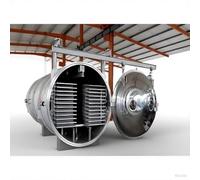 Máquina industrial de liofilización al vacío, equipo de liofilización comercial con tecnología de enfriamiento rápido para frutas, verduras, café, sistema de carga de estantes de gran capacidad