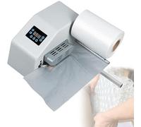 Máquina infladora de película de burbujas para empaquetar artículos frágiles con control de velocidad y temperatura ajustables