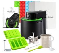 Máquina infusora mágica 3 en 1, descarboxilador de hierbas y máquina para hacer gomitas. Máquina para hacer mantequilla infundida, gomitas, aceite de hierbas y más. Libro de recetas y todos los