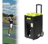 MáQuina Inteligente de Pelotas de Tenis con Servicio AutomáTico,MáQuina Lanzapelotas de Tenis Profesional,AplicacióN MóVil/Control Remoto,Capacidad para 50 Pelotas,para Pistas y Clubes de Tenis