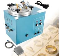 Máquina inyectora de cera, automática/manual, temperatura ajustable de 55 ℃ a 85 ℃ para hacer joyas, producción artesanal, fundición de metal