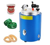 Máquina inyectora de cera profesional de 2,2 L y 350 W con temperatura ajustable de 30 a 110 °C para fundición de cera perdida de joyería, fabricación de joyas, equipo de inyección de cera de