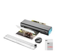 Máquina laminadora A4 A3 para uso frío y caliente con 10 hojas laminadas laminador térmico compatible con suministros de oficina escolar en casa(EU- B-A4 Laminator)