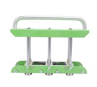 Máquina laminadora de bordes de chapa, rodillo de borde de tres estaciones de flexión de 0 a 90 grados con rodillos en forma de V para techos