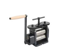 Máquina laminadora de joyería, prensa combinada manual con herramienta for tabletas, kit de herramientas de joyería for enrollar alambre y láminas de metal DIY,Importante(130mm)
