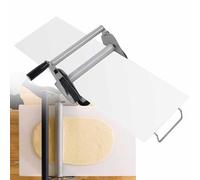 Máquina Laminadora De Masa Manual, Grosor Ajustable De 0 a 1,7 Cm, Rodillo De Acero Inoxidable De Grosor Ajustable Para Panaderías Y Pasteles, Diseño Compacto Y Plegable,Rs101