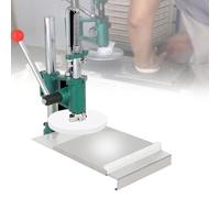 Máquina laminadora de masa para pizza, pasta, pastelería, prensa manual de acero inoxidable para hornear comercial, uso doméstico