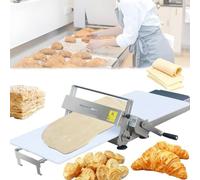 Máquina Laminadora de Masa Rodillos Manuales Plegables y Ajustables de Grosor, para Panaderías y Pastelerías (300)