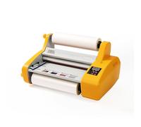 Máquina laminadora, laminadora térmica digital en caliente y en frío para laminación a una o dos caras en formato A2 y A3.