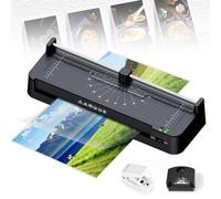 Máquina Laminadora, Laminadora Térmica y Fría A3 con Botón ABS Antiatasco, Ideal Para Uso en Casa, Oficina, Escuela