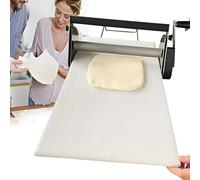 Máquina laminadora manual de pasta, laminadora de acero inoxidable para hornear cruasanes, pasteles y pasta