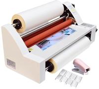 Máquina Laminadora, Plastificadora, Máquina laminadora de una y Dos Caras con Pantalla Digital de 350 mm y Control de Temperatura for Oficina