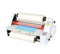 Máquina Laminadora Térmica De Una Y Dos Caras, Plastificadora Papel | 0-180℃ Monofacciale e Bifacciale con 4 Rulli per Foto Tessere Documenti con 4 Rodillos Para Fotos Documentos Tarjetas