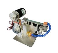 Máquina lijadora de banda multifuncional, máquina pulidora eléctrica, molino de agua, Mini lijadora eléctrica, amoladora de banda,Bajo nivel de ruido(Basic b)