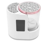 Máquina Limpiador Cepillo Maquillaje Eléctrico, Máquina Secador Cepillo Cosmético Compacto 850 Rpm para Viajar a Casa, un Temporizador Secado Automático 2h 5h