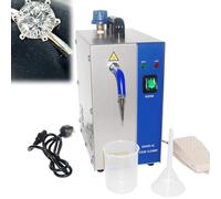 Máquina limpiadora a vapor para joyas con lavadora de gemas de acero inoxidable, herramienta limpiadora de joyas de sobremesa para estudios de piedras preciosas de oro y plata,2L