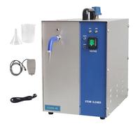 Máquina Limpiadora A Vapor Para Joyas De 1300 W Con Calentador, Máquina Limpiadora A Vapor Profesional De Gemas De 2 L, Lavadora De Limpieza A Vapor De Acero Inoxidable Para Limpiar Joyas De Plata 4L