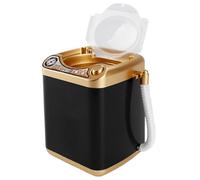 Máquina limpiadora de esponjas de maquillaje |.Máquina limpiadora de esponja de maquillaje automática, Mini licuadora con batería de 4x3x3 pulgadas, bonito para bocanadas de polvo sin ba