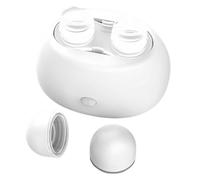 Máquina limpiadora de lentes, dispositivo de cuidado ultrasónico de 56000 Hz, arandela vibratoria automática, unidad de batería compacta, ciclo de limpieza rápido, para uso doméstico de viaje, 3.5 x