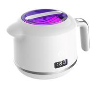 Máquina limpiadora de retenedores ultrasónica, frecuencia ultrasónica de 42 kHz, 2 modos de limpieza, capacidad de 180 ml adecuada para dentaduras postizas, protectores nocturnos y aparatos den white