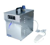 Máquina limpiadora de vapor profesional para relojes de anillo, 1200 W, vaporizador de joyería comercial de alta presión para diamante, oro, plata, acero inoxidable, 2 L, equipo de limpieza automática