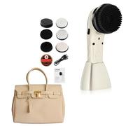 Máquina Limpiadora De Zapatos, Pulidora De Eléctrica Con 6 Cabezales De Cepillo Para Limpieza Y Pulido, Kit De Máquina Automática Para Lustrar Zapatos, Pulidora Con Interfaz USB Para De