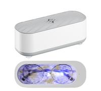 Máquina limpiadora ultrasónica para joyas - 360 grados limpieza completa 45 KHz,Máquina para limpiar anillos,para colgantes de juguete para niños pendientes gafas reloj