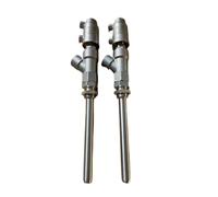 Máquina llenadora con varilla de extensión de acero inoxidable DN15-27, boquilla de descarga neumática antigoteo y válvula de llenado.(DN15-27 18MM L200MM)