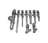 Máquina llenadora con varilla de extensión de acero inoxidable DN25, boquilla de descarga neumática antigoteo y válvula de llenado.(Dn25 38mm L140mm)