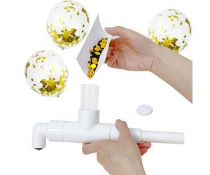 Máquina llenadora de globos - Herramienta para llenar globos | Accesorios | de ramo de para bodas, Navidad, celebraciones de cumpleaños Equipos de decoración, suministros de construcción de event