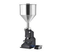 Máquina Llenadora Neumática/manual De Pasta Líquida, Botellas Con Pedal For Agua, Jugo, Leche Cosmética Control Preciso(Manual 5-100ml)
