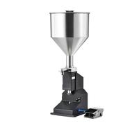 Máquina Llenadora Neumática/manual De Pasta Líquida, Botellas Con Pedal For Agua, Jugo Y Leche Control Preciso(Pneumatic 5-50ml)