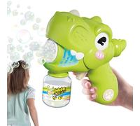 Máquina Manual De Burbujas De Dinosaurio De Abierta - Juguete Infantil De Mano A Prueba De Fugas, Divertido Soplador De Burbujas para Fiestas Al Aire Libre para Niños, Juguete De Dinosaurio - Act
