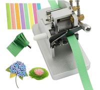Máquina manual de filigranas de papel, ancho ajustable para flores y borlas de papel hechas a mano, perfecta para proyectos de arte y manualidades en papel