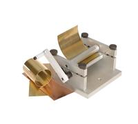 Máquina Manual de Laminado de Metal con Rodillos Ajustables para el Laminado de precisión de láminas en maquetas de Barcos y Tiras.