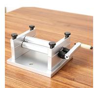 Máquina Manual de Laminado Deslizante, dobladora de Chapa metálica de precisión con Rodillos Ajustables para espesores de 0,3 a 0,5 mm, Herramienta para la fabricación de Joyas DIY