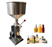 Máquina manual de llenado de líquidos y pastas de5 a 50ml, escala ajustable