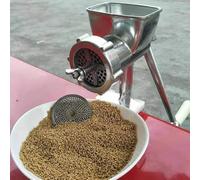 Máquina manual de pellets de alimentos para animales domésticos, juego completo de moldes de 1,5/2,0/2,3/2,5/3,0/3,5/4/5/6/7/8/9/10 mm, para peces, pájaros, gatos, perros