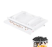 Máquina manual de perlas de tapioca, bolas de té de burbujas, fácil de presionar para aperitivos caseros