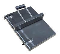 Máquina Manual De Plegado De Papel De 350 Mm, Herramienta De Marcado A3 A4 De Metal Resistente, Plegadora De Escritorio Para Tarjetas De Felicitación, Folletos Y Fotos