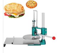 Máquina manual de prensa de masa para pizza y pasta casera, rodillo de mano de grado comercial para aplanar sin esfuerzo