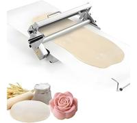 Máquina manual de rodillos de masa, tablero laminador de acero inoxidable de grado alimenticio para una fácil preparación de la masa