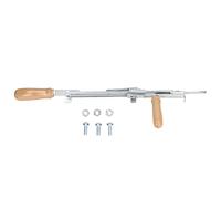 Máquina manual de tufting, pistola de alfombras de mano para la fabricación casera de alfombras, herramienta de tufting de acero inoxidable con mango de madera de haya, velocidad